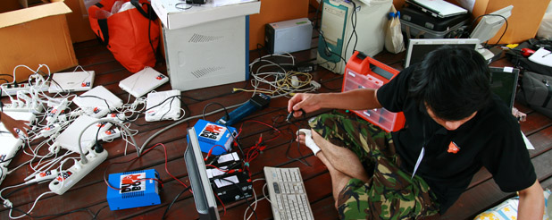 DUMBO2, Phuket Thailand. Configuring DUMBO.